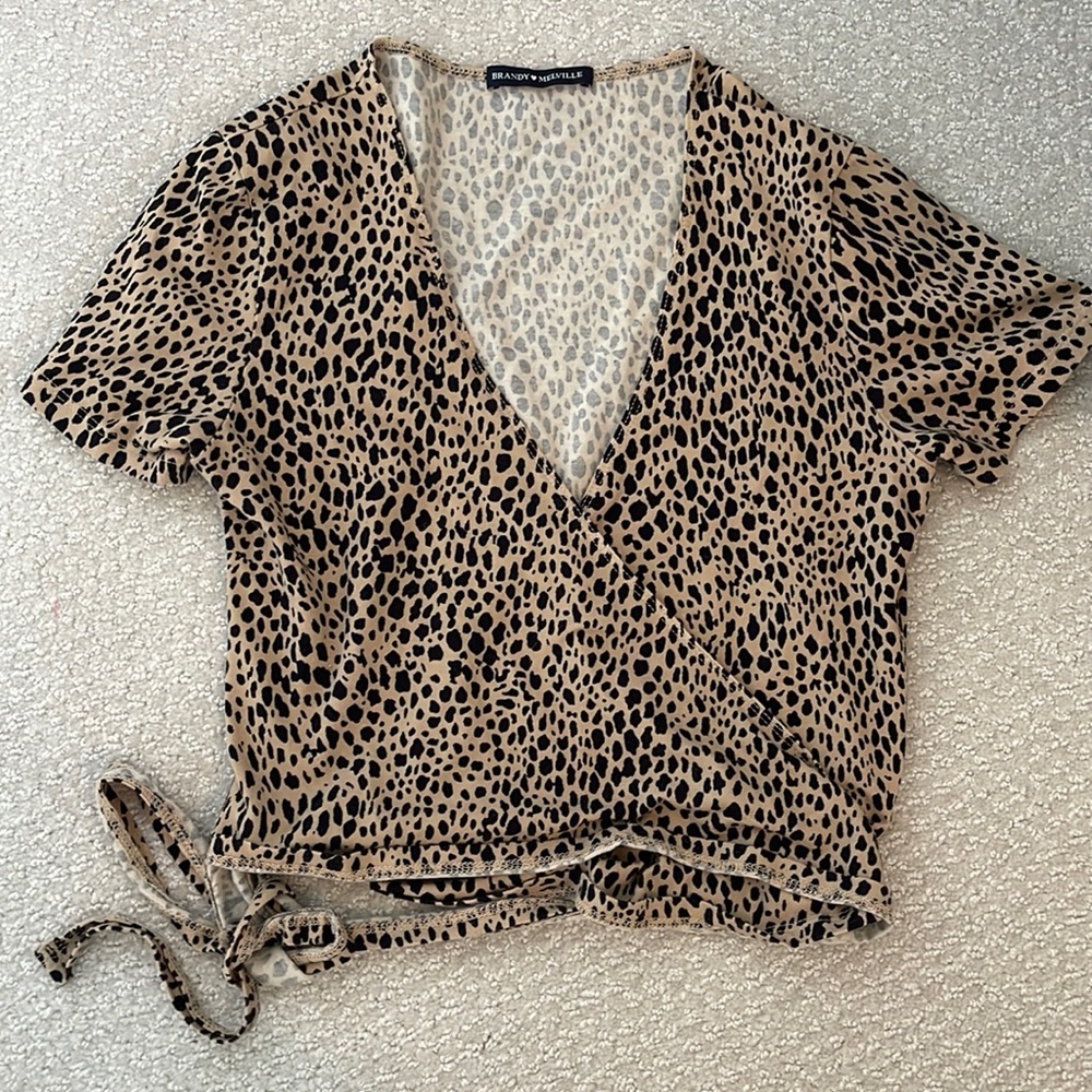brandy cheetah top